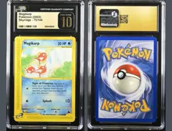 Pokemon Skyridge Magikarp 75/144 Non-holo CGC 10 Pristine POP 5 - Image 4