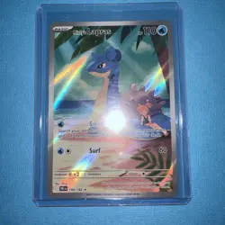 Pokemon TCG Misty's Lapras Destined Rivals 194/182 Illustration Rare - Image 3
