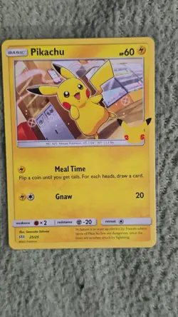 Pikachu Non-Holo 25/25 McDonald's 25th Anniversary Promo Pokemon Celebrations NM - Image 1