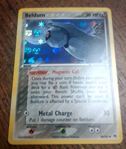 Pokemon Beldum Hidden Legends 29/101 Reverse Holo NM Fast Ship - Image 2