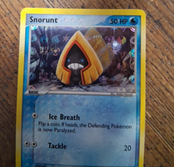 Pokemon Snorunt 73/101 EX Hidden Legends 2004 Reverse Holo NMint Fast Ship - Image 2