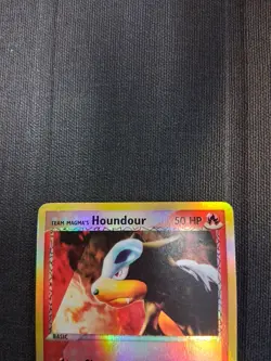 Pokemon Team Magma's Houndour 35/95 EX Team Reverse Holo - Image 3