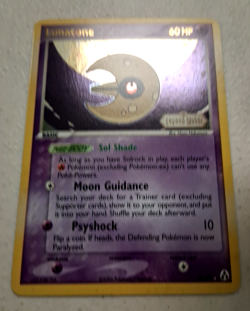 Pokemon Lunatone 20/92 Reverse Holo SWIRL EX Legend Maker LP Fast Ship - Image 2
