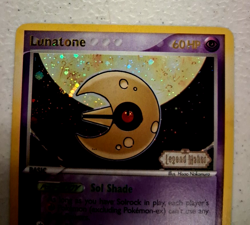 Pokemon Lunatone 20/92 Reverse Holo SWIRL EX Legend Maker LP Fast Ship - Image 3