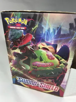 Pokemon Sword and Shield Retail Display Box Empty Store Booster Pack Display - Image 2