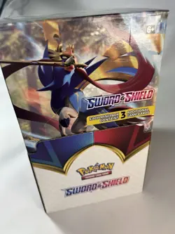 Pokemon Sword and Shield Retail Display Box Empty Store Booster Pack Display - Image 5
