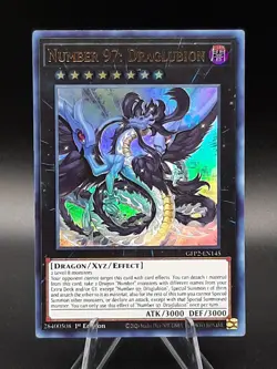 Yu-Gi-Oh! Number 97: Draglubion GFP2-EN145 Ultra Rare 1st Ed NM - Image 2