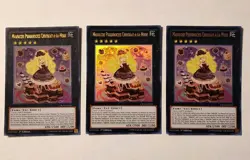 Yugioh Madolche Puddingcess Chocolat-a-la-Mode CROS-EN051 Ultra Rare 1st Ed NMx3 - Image 1