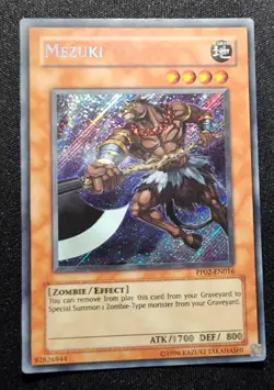 Yugioh! Mezuki - Premium Pack 2 (PP02) - Secret Rare - Near Mint - Image 1