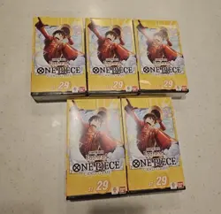 One Piece Egghead Starter Deck [ST29] English Version Lot Of 5 New Sealed - Image 1