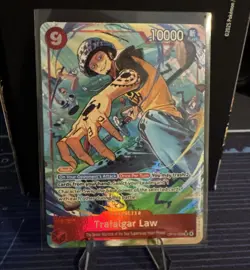 Trafalgar Law - OP14-009 (Alternate Art) OP14-009 The Azure Sea's Seven Foil - Image 1