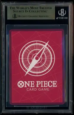 2025 ONE PIECE PROMOS BVB X ONE PIECE MATCH DAY 2025 #003 MONKEY D. LUFFY BGS 10 - Image 3