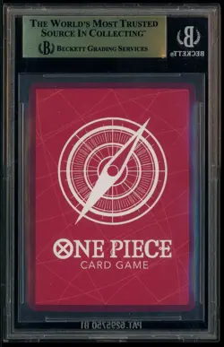 2025 ONE PIECE PROMOS BVB X ONE PIECE MATCH DAY 2025 #003 MONKEY D. LUFFY BGS 10 - Image 3
