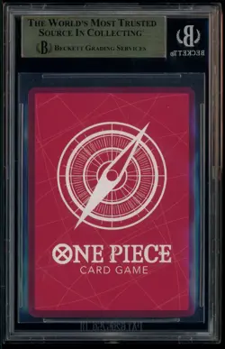 2025 ONE PIECE PROMOS BVB X ONE PIECE MATCH DAY 2025 #003 MONKEY D. LUFFY BGS 10 - Image 3
