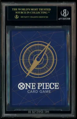Pre-errata One Piece Romance Dawn OP01070 Dracule Mihawk 2022 BGS 10 BLACK LABEL - Image 3