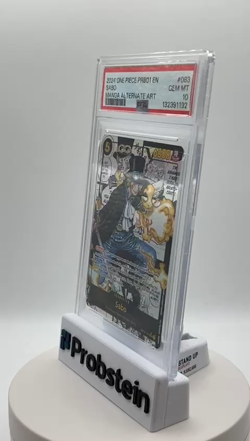 2024 One Piece PRB01 EN Manga Alternate Art #083 Sabo PSA 10 GEM MINT - Image 2