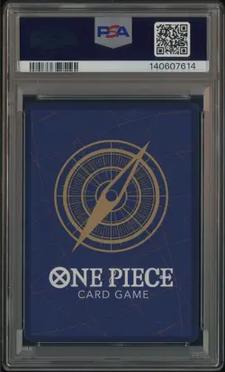 2025 One Piece OP13 EN #118 Monkey D. Luffy Manga Alt Art PSA 9 MINT - Image 3