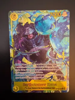 One Piece CCG - Bartholomew Kuma (Alt Art) OP12-119 SEC - Legacy of the Master - Image 1