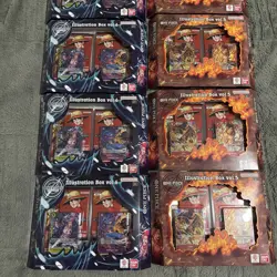 One Piece Illustration Box Vol. 5 and Vol. 6 (x5 units each) in boxes - Image 2