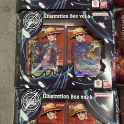 One Piece Illustration Box Vol. 5 and Vol. 6 (x5 units each) in boxes - Image 4