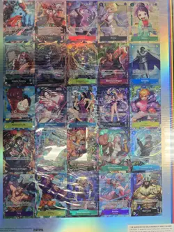 One Piece OP07 Uncut Sheet Treasure Cup 2024 TOP 2 PRIZE FRAMED! - Image 2