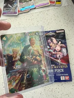 One Piece Roronoa Zoro PRB02-006 (SP) - The Azure Sea’s Seven OP-14 - Image 3