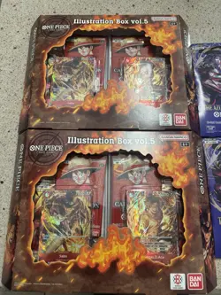 One Piece Illustration Box Volume 5 and The Azure Seas Seven 2 Box + 10 Pack - Image 2
