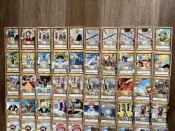 One Piece Carddass Lot of 177 Bandai Trading Cards Japanese Vintage - Image 4