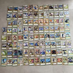 One Piece Carddass From TV Animation Lot of 101 Early Vintage Cards Japan - Image 1