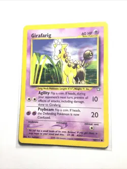 GIRAFARIG - 58/111 - Neo Genesis - Pokemon Card - PL - Image 1