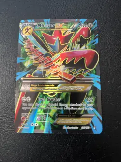 Pokemon TCG M Scizor EX Full Art Holo Card 120/122 Pack Fresh Breakpoint - Image 1