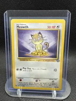 Pokemon TCG Meowth Jungle Card 56/64 Never Played, Near Mint!! - Image 1
