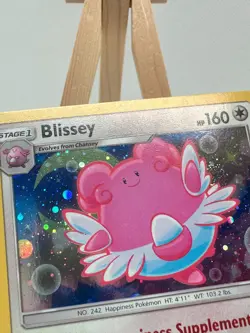 Pokemon Blissey 153/214 - Lost Thunder - Holo Rare Pokemon Card Nm - Image 3
