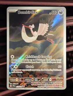 Bombirdier - 219/198 Scarlet and Violet Special Illustration Rare Pokemon Card - Image 1
