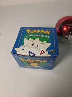 1999 Burger King Pokemon Togepi 23K Gold Plated Trading Card Sealed In Box - Image 5