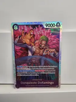 Donquixote Doflamingo OP10-071 English SR Royal Blood One Piece Card Game - Image 1