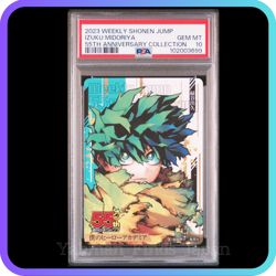 PSA 10 Jump 55th Anniversary Collection Card set -- My Hero Academia -- Japan 1 - Image 3