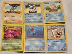 Vintage 1st Edition, Shadowless, And Mid Era Pokemon Card Lot With Deck Box! - Image 4