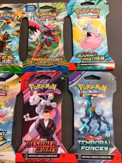 Pokemon Cards - 12 Blister Packs - 12 Boosters In Total - Image 5
