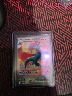 Pokemon TCG Salamence EX Journey Together Special Illustration Rare Card 187/159 - Image 1