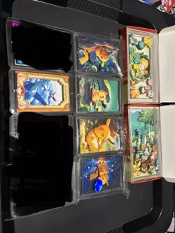 Pokemon Acrylic 3D paper display art card Non TCG Lot Of 7 - Image 1