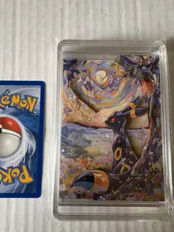 Pokemon Acrylic 3D paper display art card Umbreon! Non Tcg - Image 1