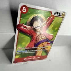 Monkey.D.Luffy ST21-014 SR, red straw hat logo 27, english, one piece card - Image 3
