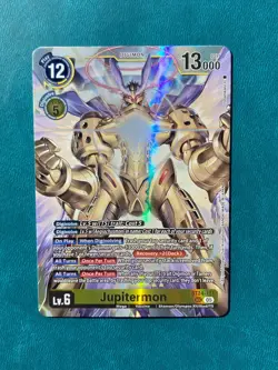 1x BT24-101 Jupitermon Time Stranger Digimon Card Game x1 - Image 1