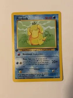 Pokemon Card - Psyduck Team Rocket 65/82 Common 1st Edition - Near Mint! - Image 2