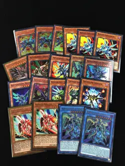 YUGIOH ROKKET 58 CARDS DECK COLLECTION! + DECK BOX & SLEEVES! - Image 1
