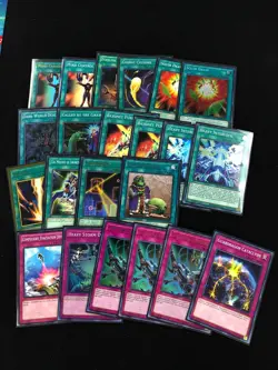 YUGIOH ROKKET 58 CARDS DECK COLLECTION! + DECK BOX & SLEEVES! - Image 2