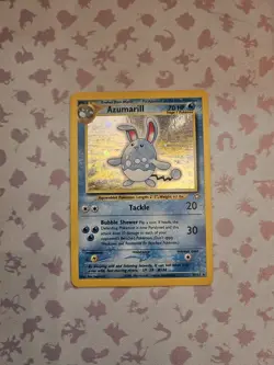 Pokemon Azumarill Holo Rare Neo Genesis 2000 2/111 TCG Card LP - Image 1
