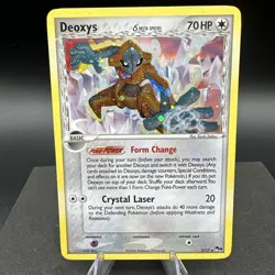 Deoxys Delta Species 2/17 POP Series 4 Holofoil 2006 Pokemon Card TCG (11) MP - Image 1