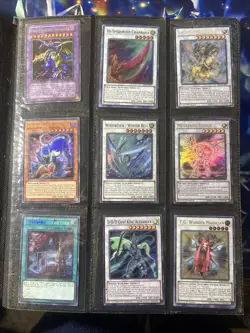 Yu-Gi-Oh Binder Lot - 180 Cards - LP/MP/HP - Holos & 1st Ed - Free Duplicates - Image 1